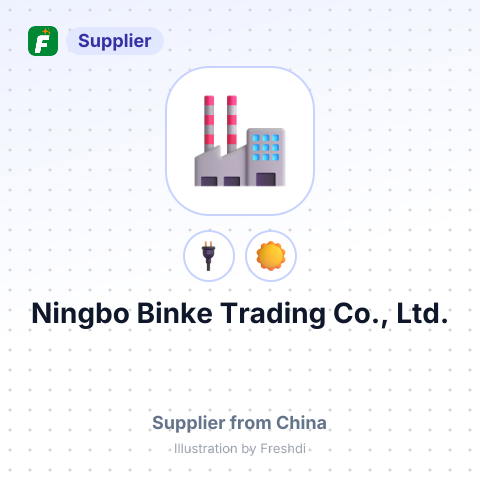 Ningbo Binke Trading Co., Ltd. – summary card, no photo uploaded yet