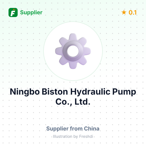 Ningbo Biston Hydraulic Pump Co., Ltd. – summary card, no photo uploaded yet