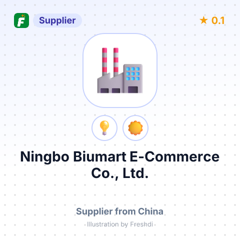 Ningbo Biumart E-Commerce Co., Ltd. – summary card, no photo uploaded yet