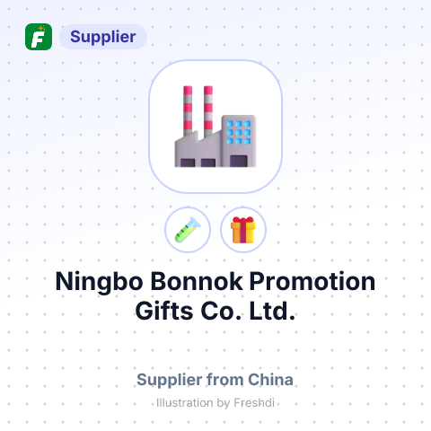 Ningbo Bonnok Promotion Gifts Co., Ltd. – summary card, no photo uploaded yet