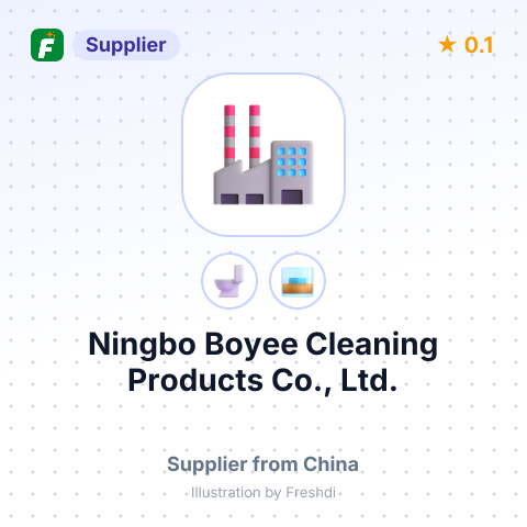 Ningbo Boyee Cleaning Products Co., Ltd. – summary card, no photo uploaded yet