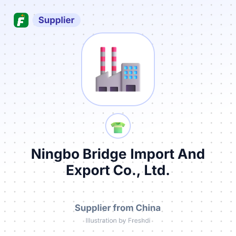 Ningbo Bridge Import And Export Co., Ltd. – summary card, no photo uploaded yet