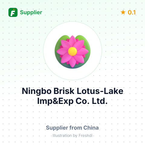 Ningbo Brisk Lotus-Lake Imp&Exp Co., Ltd. – summary card, no photo uploaded yet