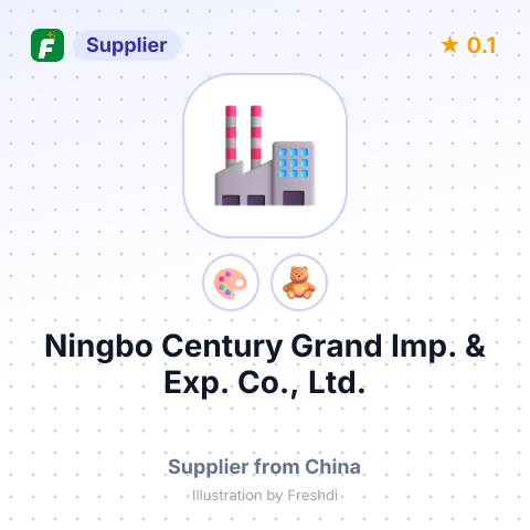 Ningbo Century Grand Imp. & Exp. Co., Ltd. – summary card, no photo uploaded yet