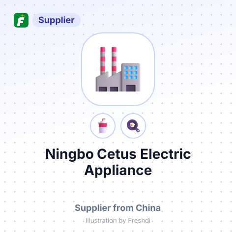 Ningbo Cetus Electric Appliance – summary card, no photo uploaded yet