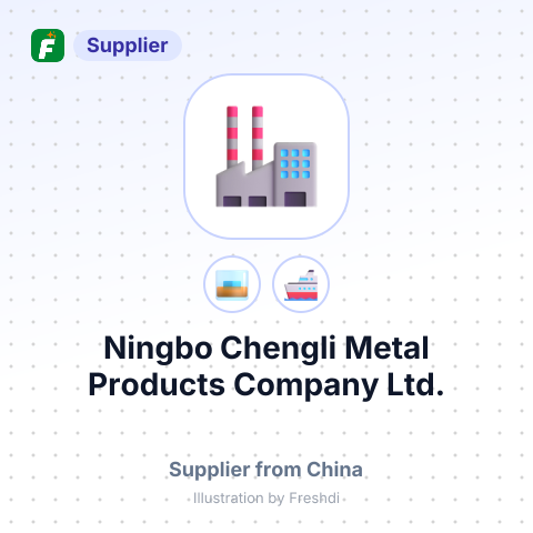 Ningbo Chengli Metal Products Company Ltd. – summary card, no photo uploaded yet