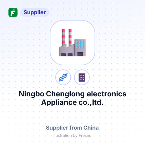 Ningbo Chenglong electronics Appliance co.,ltd. – summary card, no photo uploaded yet