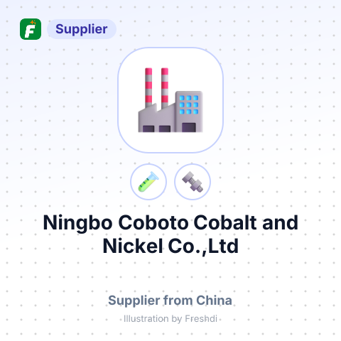 Ningbo Coboto Cobalt and Nickel Co.,Ltd – summary card, no photo uploaded yet
