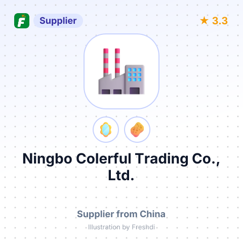 Ningbo Colerful Trading Co., Ltd. – summary card, no photo uploaded yet