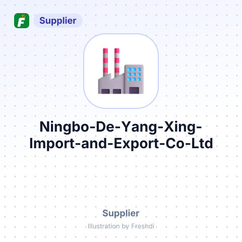 Ningbo De Yang Xing Import and Export Co.,Ltd – summary card, no photo uploaded yet