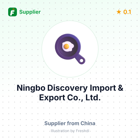 Ningbo Discovery Import & Export Co., Ltd. – summary card, no photo uploaded yet