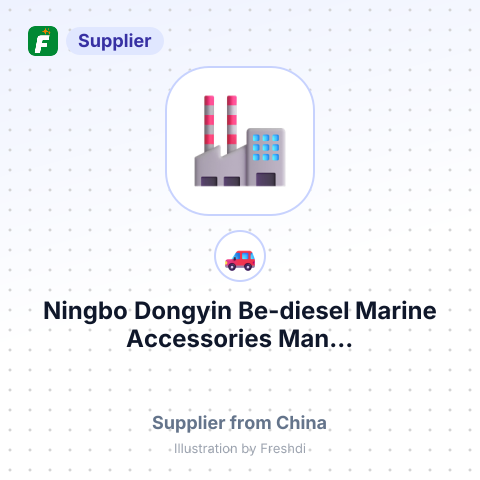 Ningbo Dongyin Be-diesel Marine Accessories Man... – summary card, no photo uploaded yet