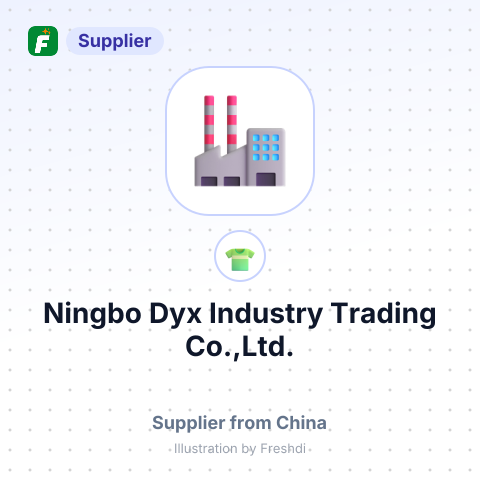 Ningbo Dyx Industry Trading Co.,Ltd. – summary card, no photo uploaded yet