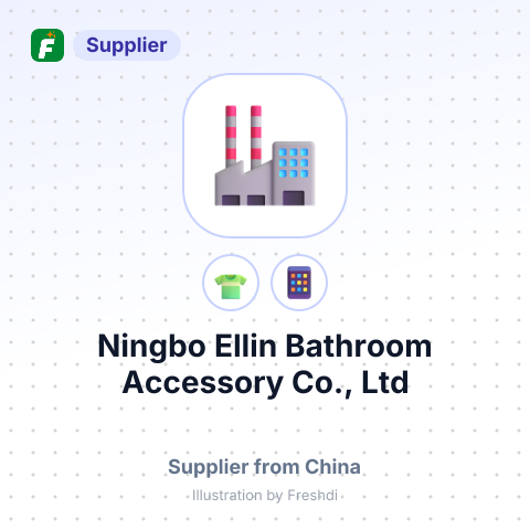 Ningbo Ellin Bathroom Accessory Co., Ltd – summary card, no photo uploaded yet