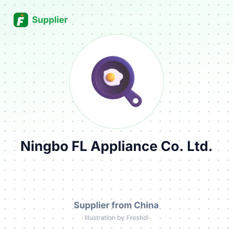 Ningbo FL Appliance Co., Ltd. – summary card, no photo uploaded yet