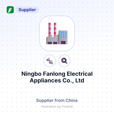 Ningbo Fanlong Electrical Appliances Co., Ltd – summary card, no photo uploaded yet