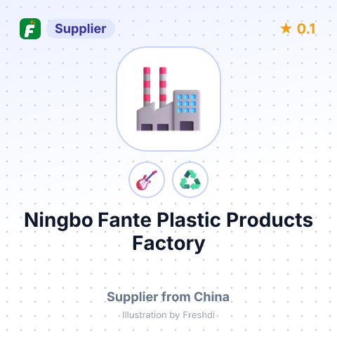 Ningbo Fante Plastic Products Factory – summary card, no photo uploaded yet