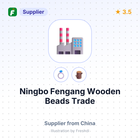 Ningbo Fengang Wooden Beads Trade – summary card, no photo uploaded yet