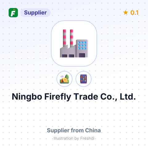 Ningbo Firefly Trade Co., Ltd. – summary card, no photo uploaded yet