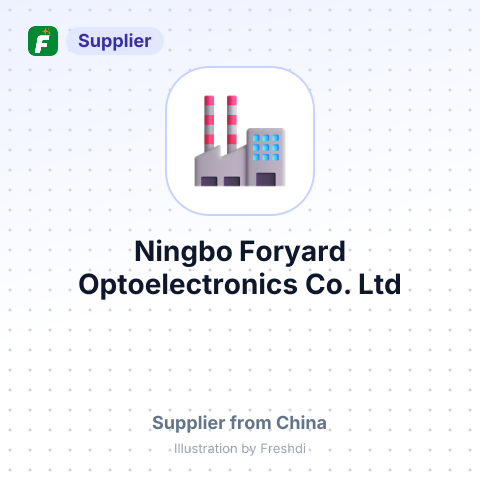 Ningbo Foryard Optoelectronics Co.,Ltd – summary card, no photo uploaded yet