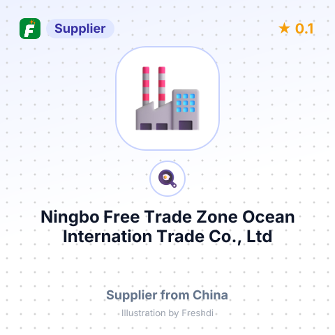 Ningbo Free Trade Zone Ocean Internation Trade Co., Ltd – summary card, no photo uploaded yet