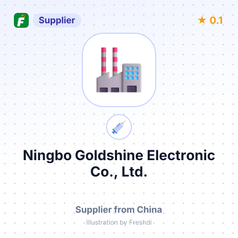 Ningbo Goldshine Electronic Co., Ltd. – summary card, no photo uploaded yet