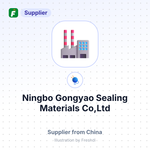 Ningbo Gongyao Sealing Materials Co,Ltd – summary card, no photo uploaded yet