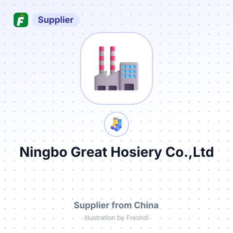 Ningbo Great Hosiery Co.,Ltd – summary card, no photo uploaded yet