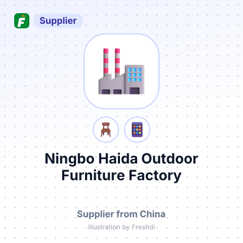 Ningbo Haida Outdoor Furniture Factory – summary card, no photo uploaded yet