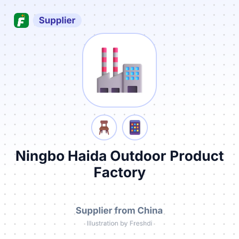 Ningbo Haida Outdoor Product Factory – summary card, no photo uploaded yet