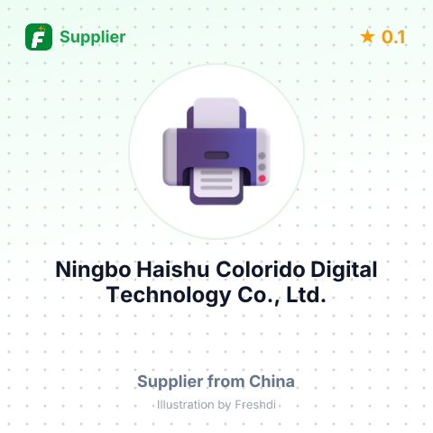 Ningbo Haishu Colorido Digital Technology Co., Ltd. – summary card, no photo uploaded yet