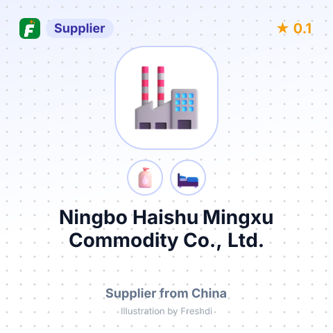 Ningbo Haishu Mingxu Commodity Co., Ltd. – summary card, no photo uploaded yet