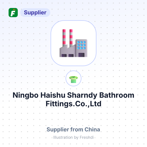 Ningbo Haishu Sharndy Bathroom Fittings.Co.,Ltd – summary card, no photo uploaded yet