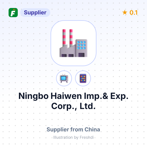 Ningbo Haiwen Imp.& Exp. Corp., Ltd. – summary card, no photo uploaded yet