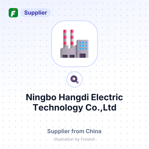 Ningbo Hangdi Electric Technology Co.,Ltd – summary card, no photo uploaded yet