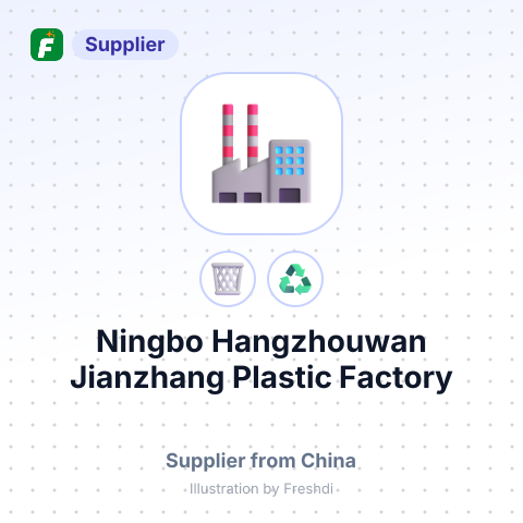 Ningbo Hangzhouwan Jianzhang Plastic Factory – summary card, no photo uploaded yet