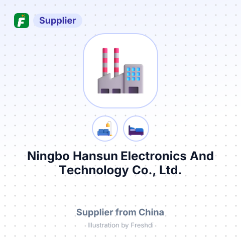 Ningbo Hansun Electronics And Technology Co., Ltd. – summary card, no photo uploaded yet
