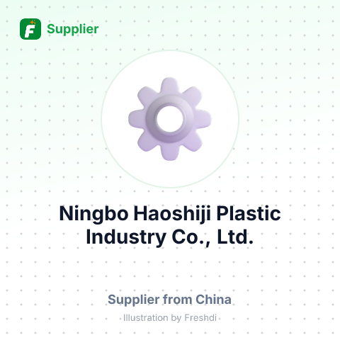 Ningbo Haoshiji Plastic Industry Co., Ltd. – summary card, no photo uploaded yet