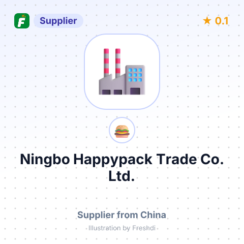 Ningbo Happypack Trade Co., Ltd. – summary card, no photo uploaded yet