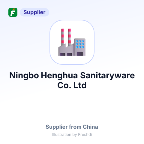 Ningbo Henghua Sanitaryware Co.,Ltd – summary card, no photo uploaded yet