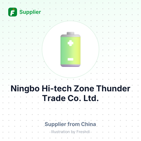 Ningbo Hi-tech Zone Thunder Trade Co.,Ltd. – summary card, no photo uploaded yet