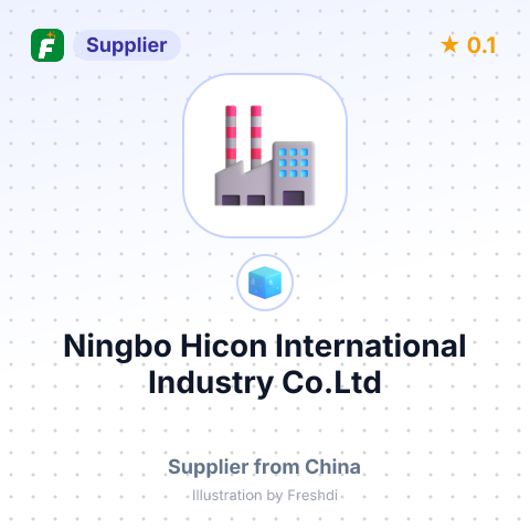 Ningbo Hicon International Industry Co.Ltd – summary card, no photo uploaded yet