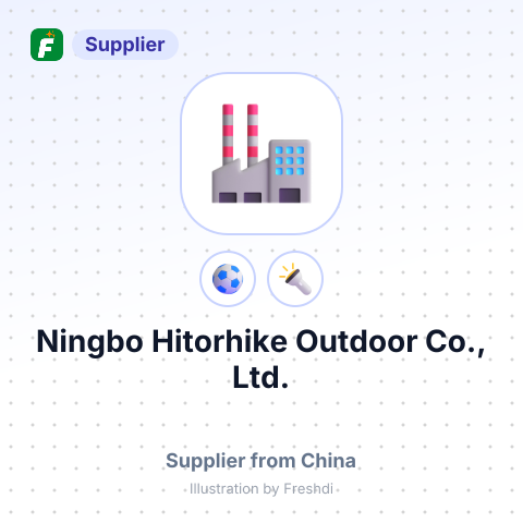 Ningbo Hitorhike Outdoor Co., Ltd. – summary card, no photo uploaded yet