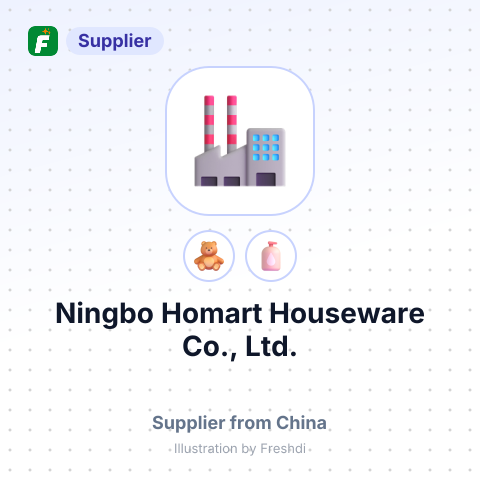 Ningbo Homart Houseware Co., Ltd. – summary card, no photo uploaded yet