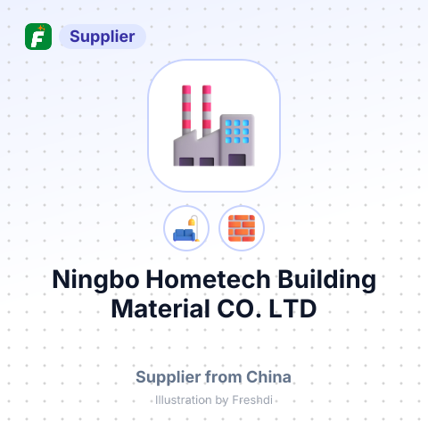 Ningbo Hometech Building Material CO.,LTD – summary card, no photo uploaded yet