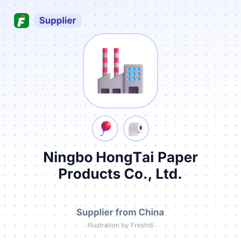 Ningbo HongTai Paper Products Co., Ltd. – summary card, no photo uploaded yet