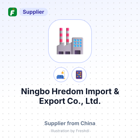Ningbo Hredom Import & Export Co., Ltd. – summary card, no photo uploaded yet