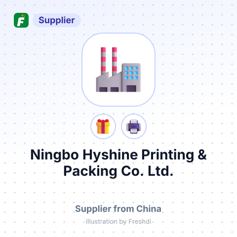 Ningbo Hyshine Printing & Packing Co., Ltd. – summary card, no photo uploaded yet