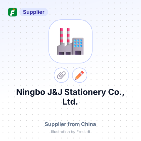 Ningbo J&J Stationery Co., Ltd. – summary card, no photo uploaded yet