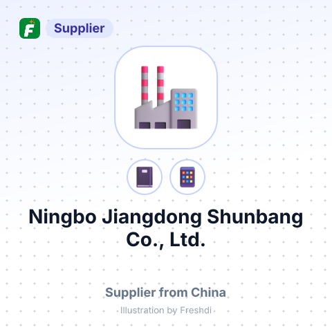 Ningbo Jiangdong Shunbang Co., Ltd. – summary card, no photo uploaded yet
